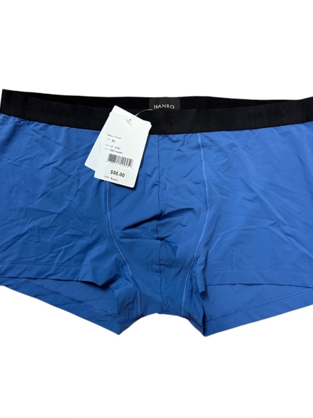 HANRO micro touch mens trunk underwear, NEW WITH TAGS